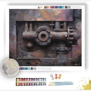 ENGINE IRON RIVET - Paint by Numbers Full Kit