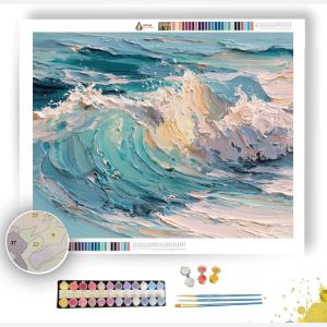 WAVE DRIFT SOFT - Paint by Numbers Full Kit