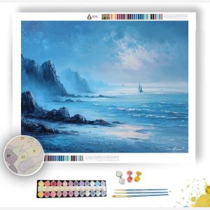 BLUE CALM - Paint by Numbers Full Kit