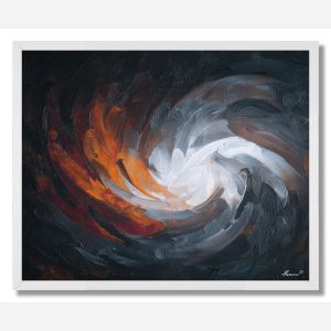 FLOW SYMBOL LINE - FRAMED