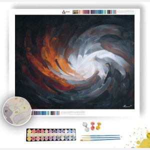 FLOW SYMBOL LINE - Paint by Numbers Full Kit