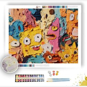 PLAYFUL POP FUN - Paint by Numbers Full Kit