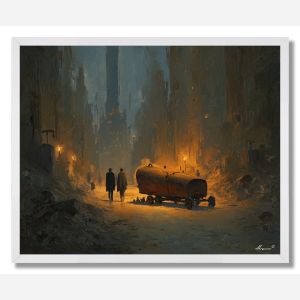 PRESSURE IRON - FRAMED