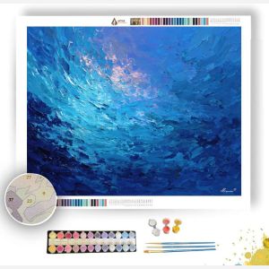 BLUE DEPTH - Paint by Numbers Full Kit