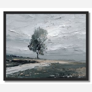 ASH MUTED TONE - FRAMED