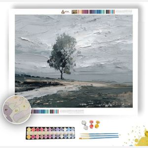 ASH MUTED TONE - Paint by Numbers Full Kit