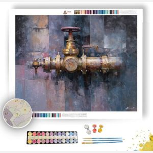BRASS VALVE - Paint by Numbers Full Kit