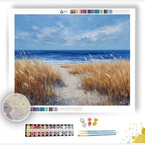 WIND BREEZE BLUE - Paint by Numbers Full Kit