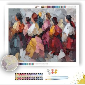 LINKED WHOLE GATHER - Paint by Numbers Full Kit