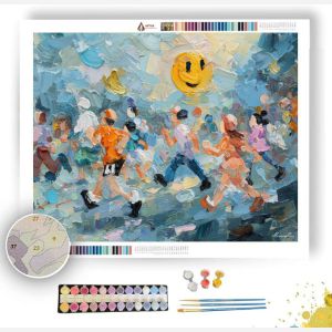HAPPY POP - Paint by Numbers Full Kit