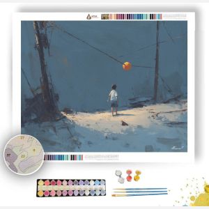 ODD BOUNCE PLAYFUL - Paint by Numbers Full Kit