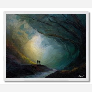 ONE LINKED JOINED - FRAMED