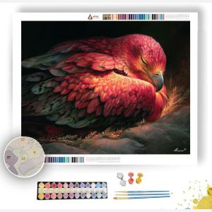 EMBER FEATHER PHOENIX - Paint by Numbers Full Kit