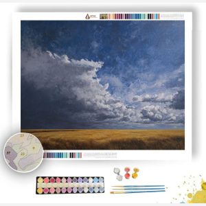 SILENT FIELD EDGE - Paint by Numbers Full Kit