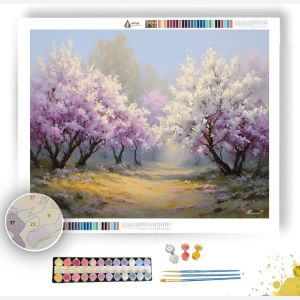 SOFT SPRING BLOSSOMS - Paint by Numbers Full Kit