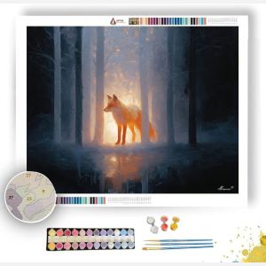 FOREST FOX SPIRIT - Paint by Numbers Full Kit