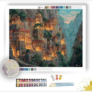 CRYSTAL RIDGE CITY - Paint by Numbers Full Kit