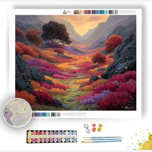 EMBER BLOOM VALLEY - Paint by Numbers Full Kit