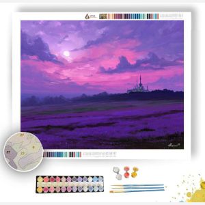 TWILIGHT MEADOW CITY - Paint by Numbers Full Kit