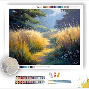 ENCHANTED MEADOW PATH - Paint by Numbers Full Kit
