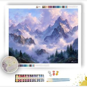 CLOUD VEIL RIDGE - Paint by Numbers Full Kit