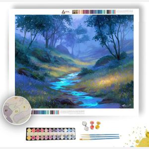 LUMEN STREAM PATH - Paint by Numbers Full Kit