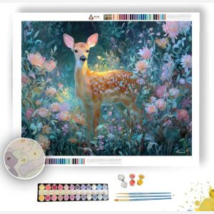 PETAL MANE FAWN - Paint by Numbers Full Kit