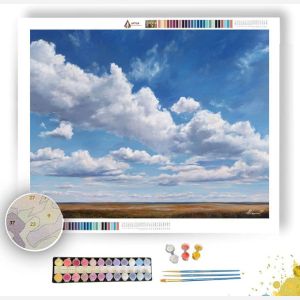 QUIET CLOUD BAND - Paint by Numbers Full Kit