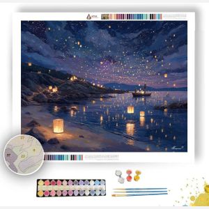STAR LANTERN SHORE - Paint by Numbers Full Kit