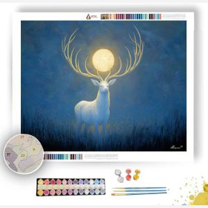 MOON DEER GUARDIAN - Paint by Numbers Full Kit