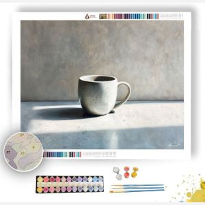 CERAMIC MUG REST - Paint by Numbers Full Kit