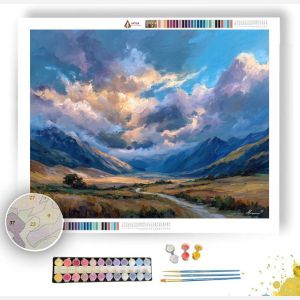 ARTHURS PASS CLOUDS - Paint by Numbers Full Kit