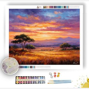 GUANACASTE SAVANNA - Paint by Numbers Full Kit