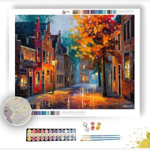DUTCH VILLAGE STREET - Paint by Numbers Full Kit