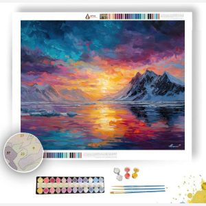 SVALBARD POLAR LIGHT - Paint by Numbers Full Kit