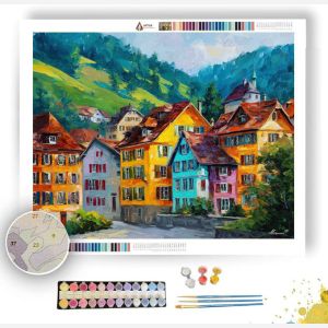 APPENZELL HOUSES - Paint by Numbers Full Kit
