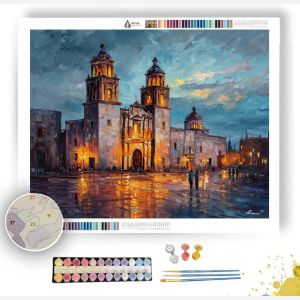 ZAPOPAN BASILICA SKY - Paint by Numbers Full Kit