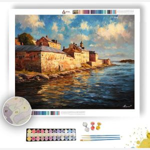SUOMENLINNA SHORE - Paint by Numbers Full Kit