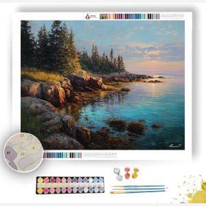 COASTAL MAINE DAWN - Paint by Numbers Full Kit