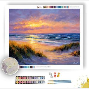 DUTCH COAST DAWN - Paint by Numbers Full Kit