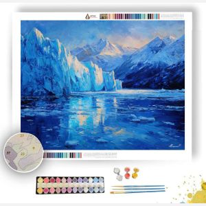 PERITO MORENO GLACIER - Paint by Numbers Full Kit