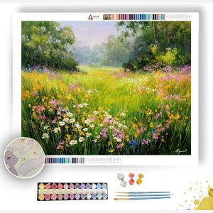 DUTCH SPRING MEADOW - Paint by Numbers Full Kit