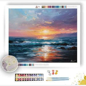 ARGENTINE COAST DAWN - Paint by Numbers Full Kit