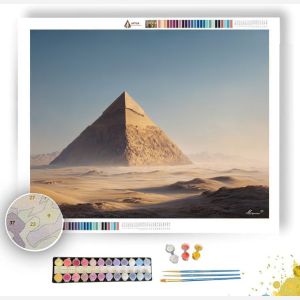 GREAT PYRAMID SILENCE - Paint by Numbers Full Kit