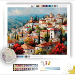 GRANADA HILL VIEW - Paint by Numbers Full Kit