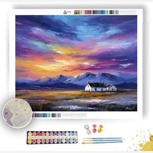 ICELANDIC FARMSTEAD - Paint by Numbers Full Kit