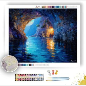 CAPRI BLUE CAVES - Paint by Numbers Full Kit