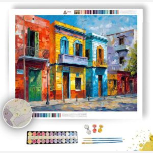 LA BOCA COLORS - Paint by Numbers Full Kit