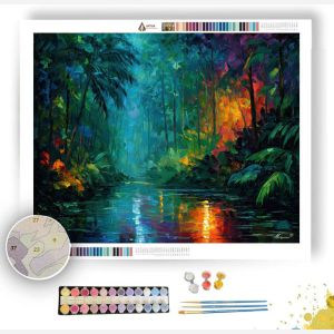 AMAZON RIVER LIGHT - Paint by Numbers Full Kit