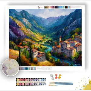 SION VALLEY VIEW - Paint by Numbers Full Kit